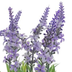 GAEM Цветочная композиция "Лаванда", L11 W11 H25 см
