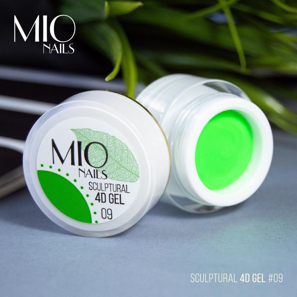 Mio Nails 4D gel (Пластилин) № 09, 5 гр