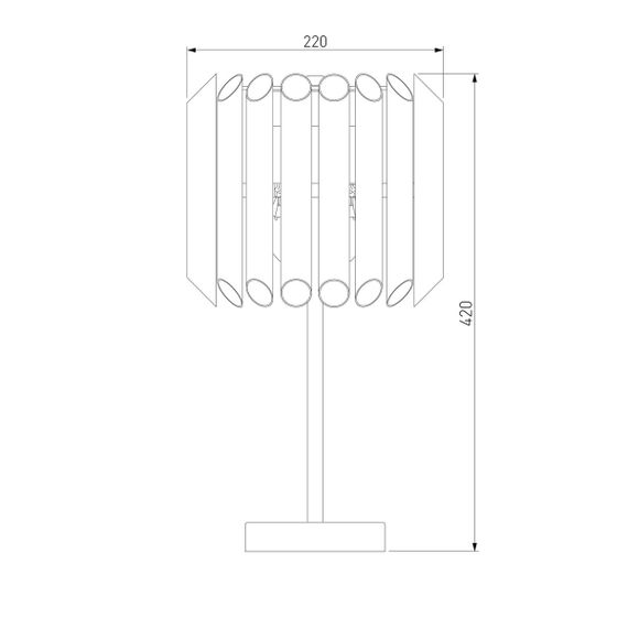 Настольная лампа Bogates Castellie 01107/3