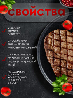 Блокатор калорий на основе древесного угля