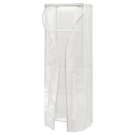 Стеллаж с чехлом - IKEA JOSTEIN, 81х40х90 см, белый, ЮСТЕЙН ИКЕА