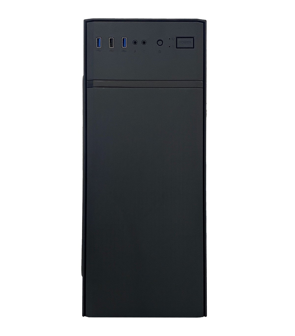 Корпус NOMAD NMD-C6016 mATX 1x3.5" 2x2.5" USB3.0х2 USB2.0х1 Черный, Без БП