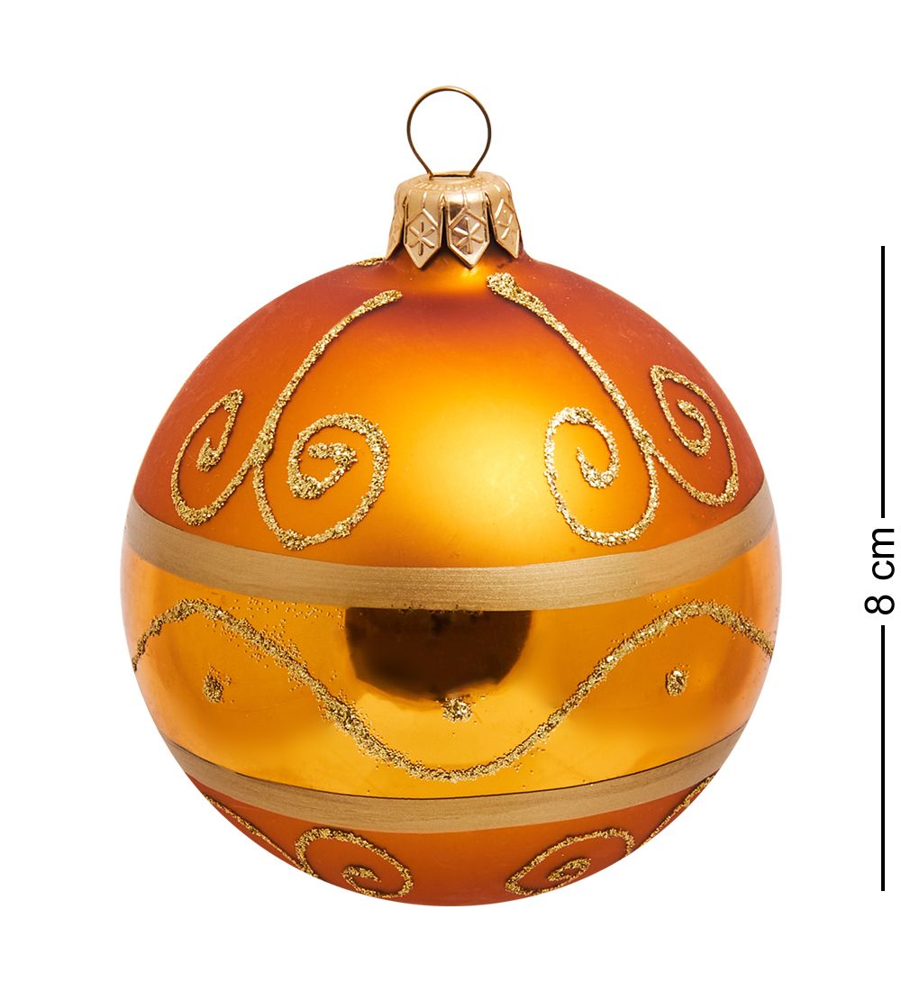 Элита НФШ-1435/2 Набор ел.украшений Шар 2шт «Волшебный» 80 мм