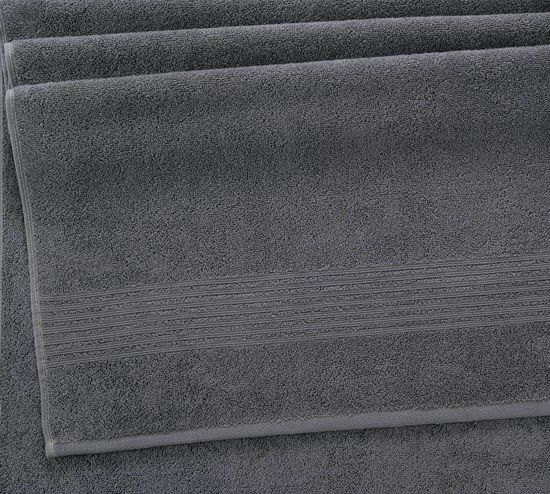 Полотенце махровое Бруклин серый шато 50x90 см