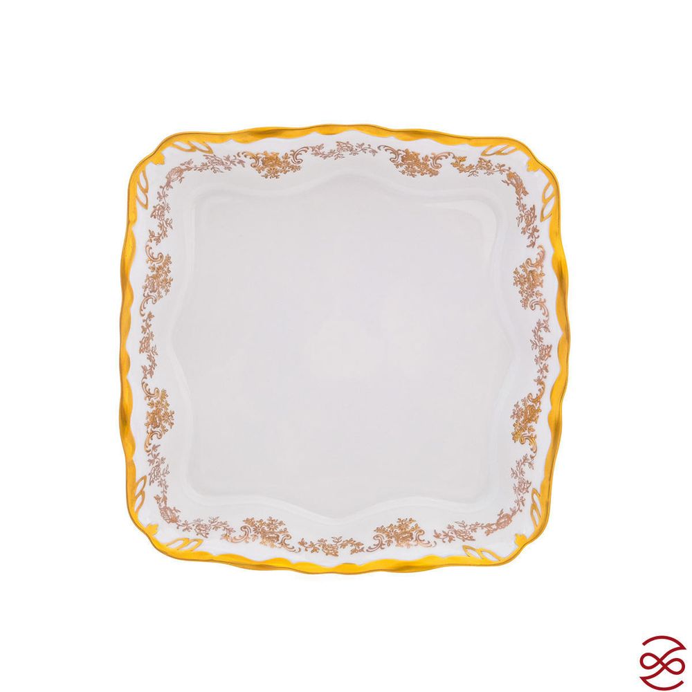 Салатник квадратный Queen's Crown 21 см