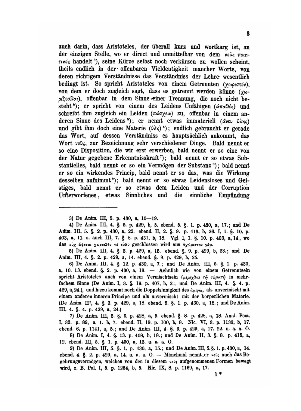 Die Psychologie des Aristoteles. Insbesondere seine Lehre vom nous poietikos | Franz Clemens Brentano