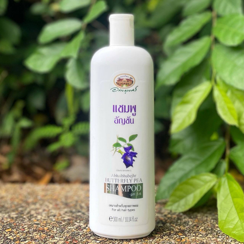 Шампунь для роста и от выпадения волос Синий чай (обогащен маслом Лаванды) Butterfly Pea Shampoo Abhaibhubejhr