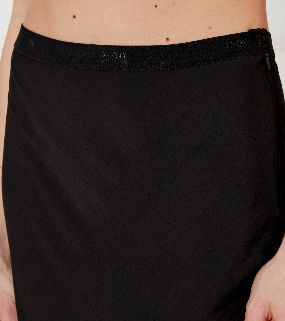 Сатиновая юбка DKNY - черный(DJ4K9510)