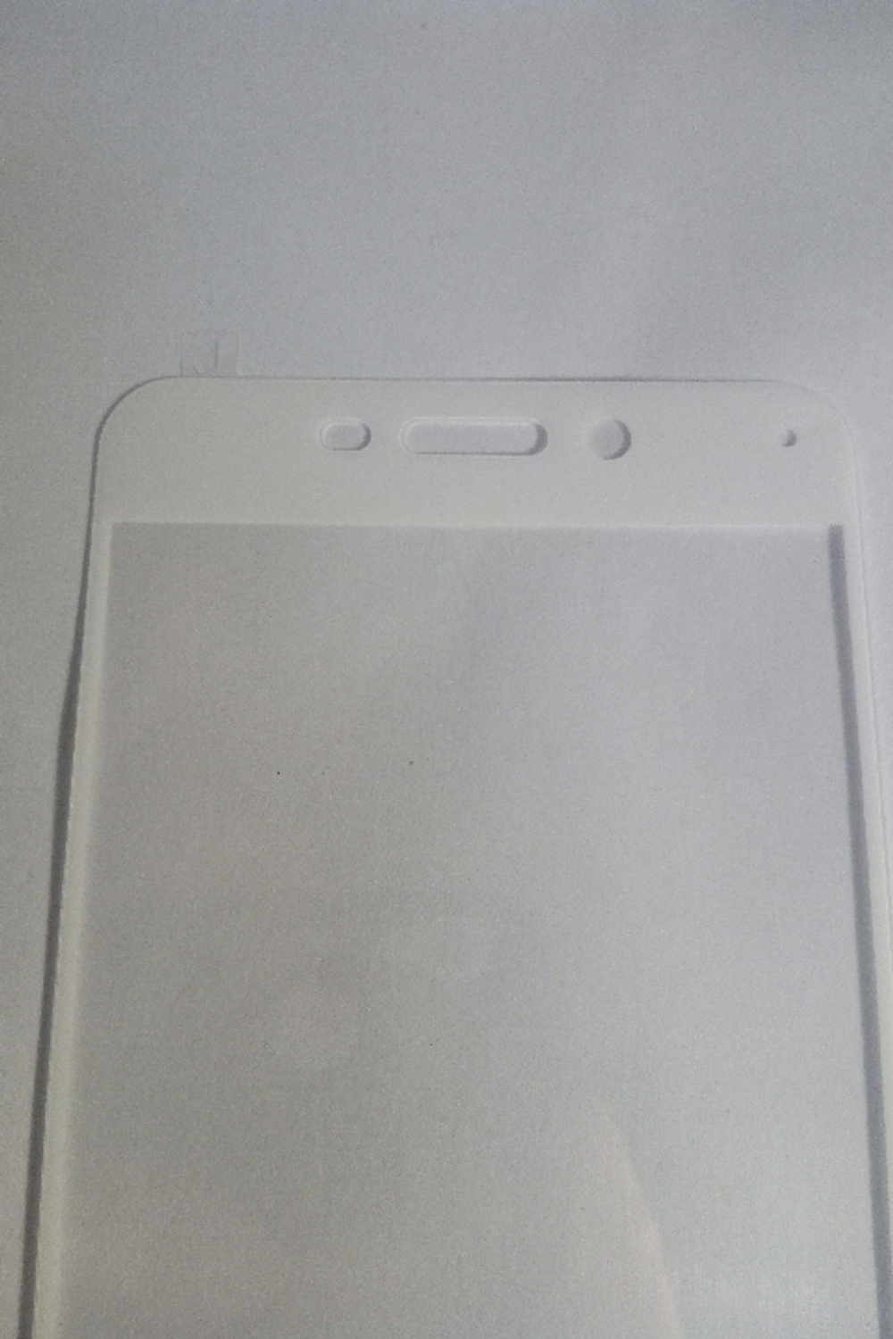 Защитное стекло "С рамкой" для Huawei Honor 6C Pro Белое