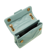 Кожаная сумка через плечо MINI KENSINGTON Kurt Geiger - голубой(846382109)