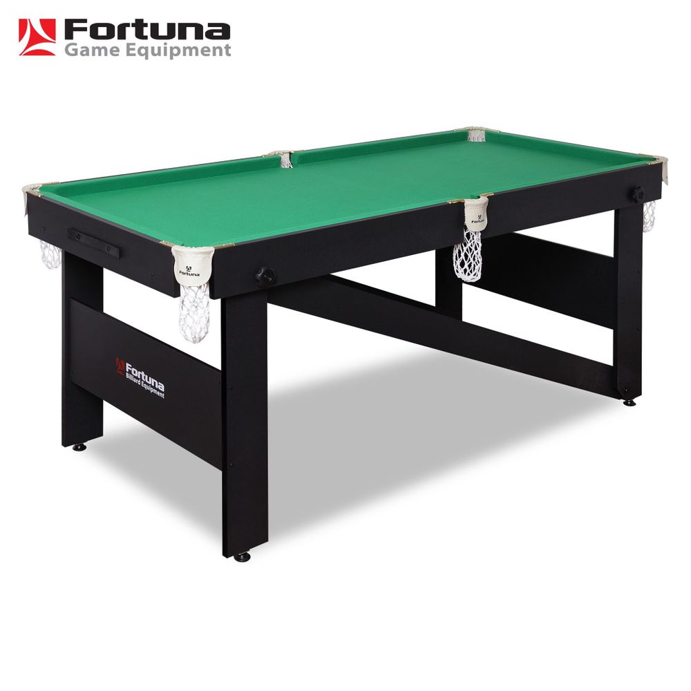 Бильярдный стол Fortuna Hobby BF-630R Русская Пирамида  6фт с комплектом аксессуаров