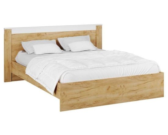 дуб крафт золотой / белый с тиснением поры дерева