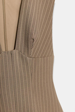 Короткое платье в полоску - ZARA