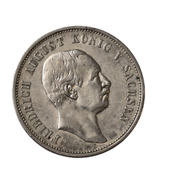 Монета 3 марки Германия (Империя, Саксония) 1911