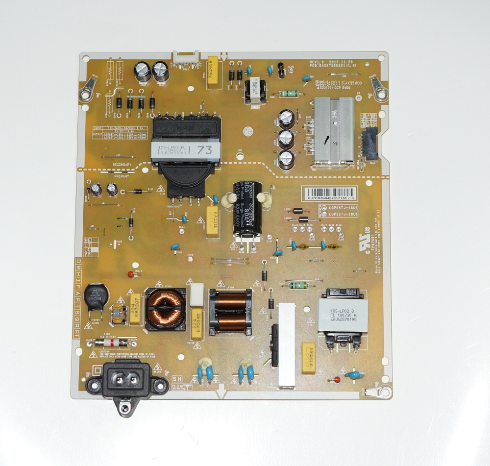 EAX67865201(1.6) rev1.0 LGP55TJ-18U1 блок питания 55UK6300