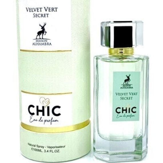 Цветочный мускусный парфюм Chic Velvet Vert Secret Alhambra 100 мл EDP