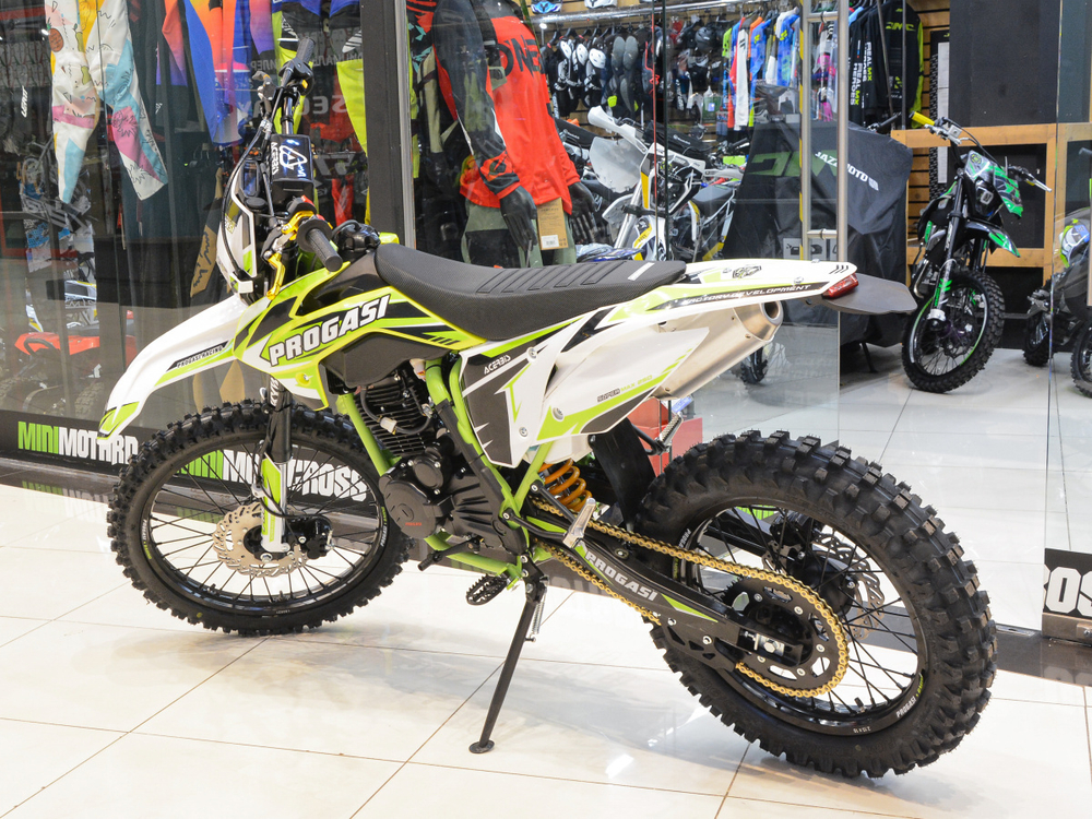 Мотоцикл эндуро PROGASI SUPER MAX 250 Yellow/White 21/18