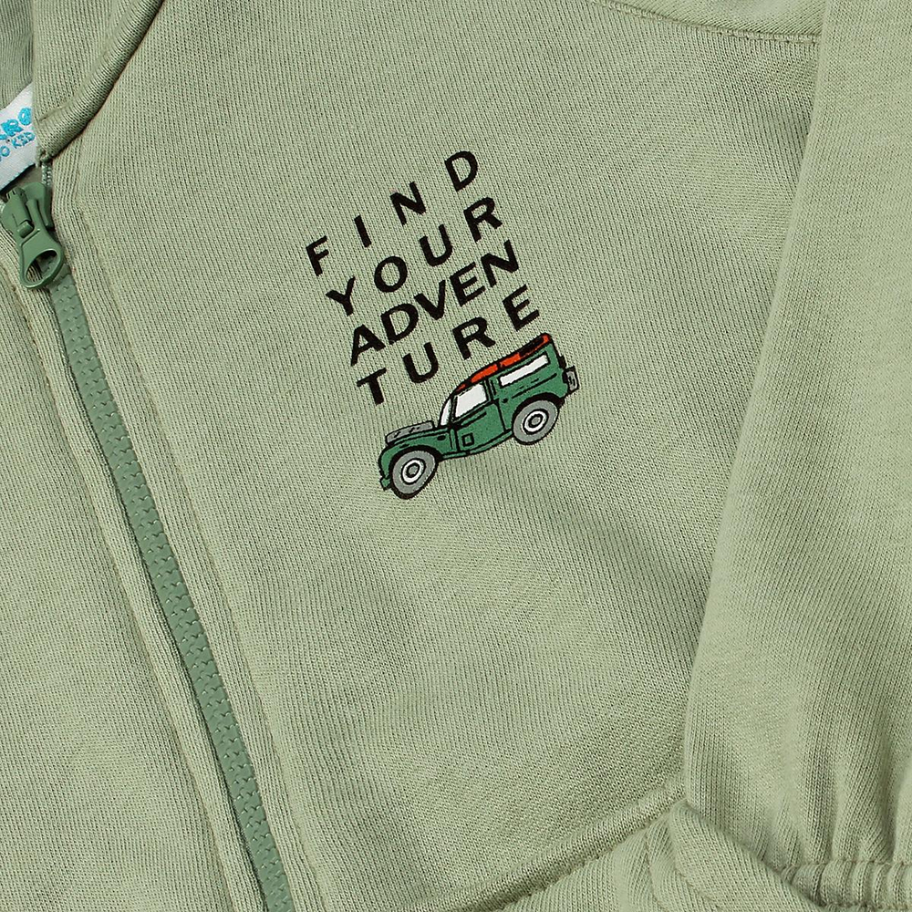 Джемпер д/мальчика р.116 M1028FN-3/6 оливковый (Такро)