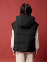 Жилет дутый для девочки Next E25-200, Черный