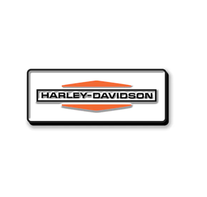 Значок Stacked Logo Enamel Harley-Davidson