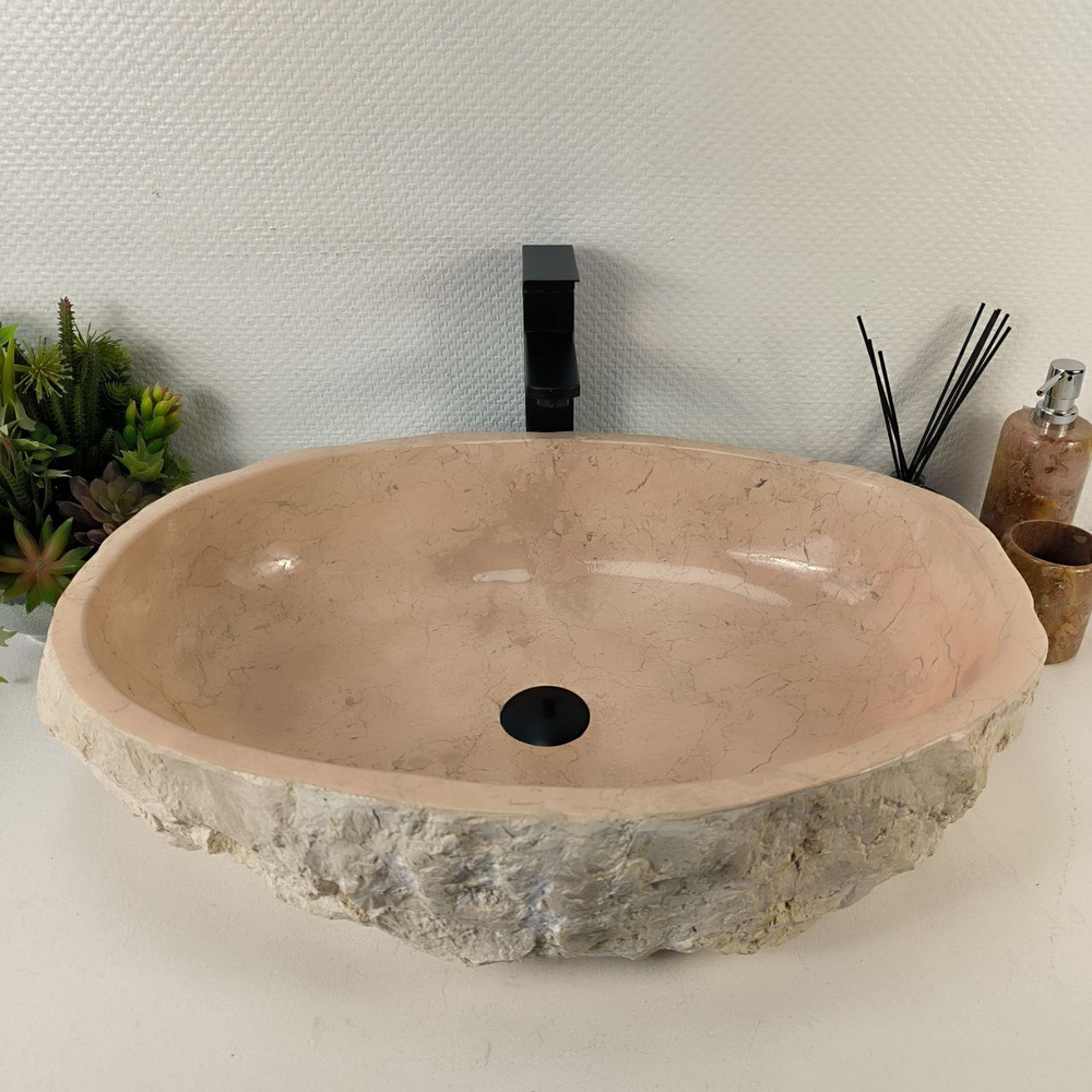Раковина из мрамора Erozy Cream EM-65531 65*47*16 0880