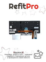 Клавиатура для ноутбука Lenovo E480/T480s/L380/L380/Yoga/E490/L390/L390 Yoga раскладка - русская, с подсветкой, серая (01YN342), оригинал