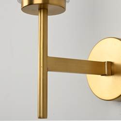 Настенный светильник BRWL7055 antique brass