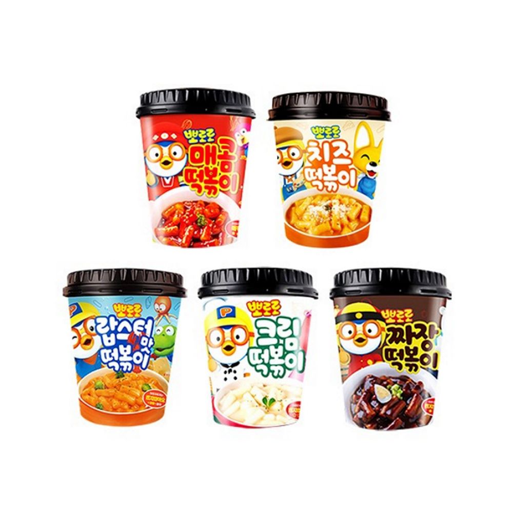 Рисовые палочки Токпокки Earnest Spicy Острый соус 120 г