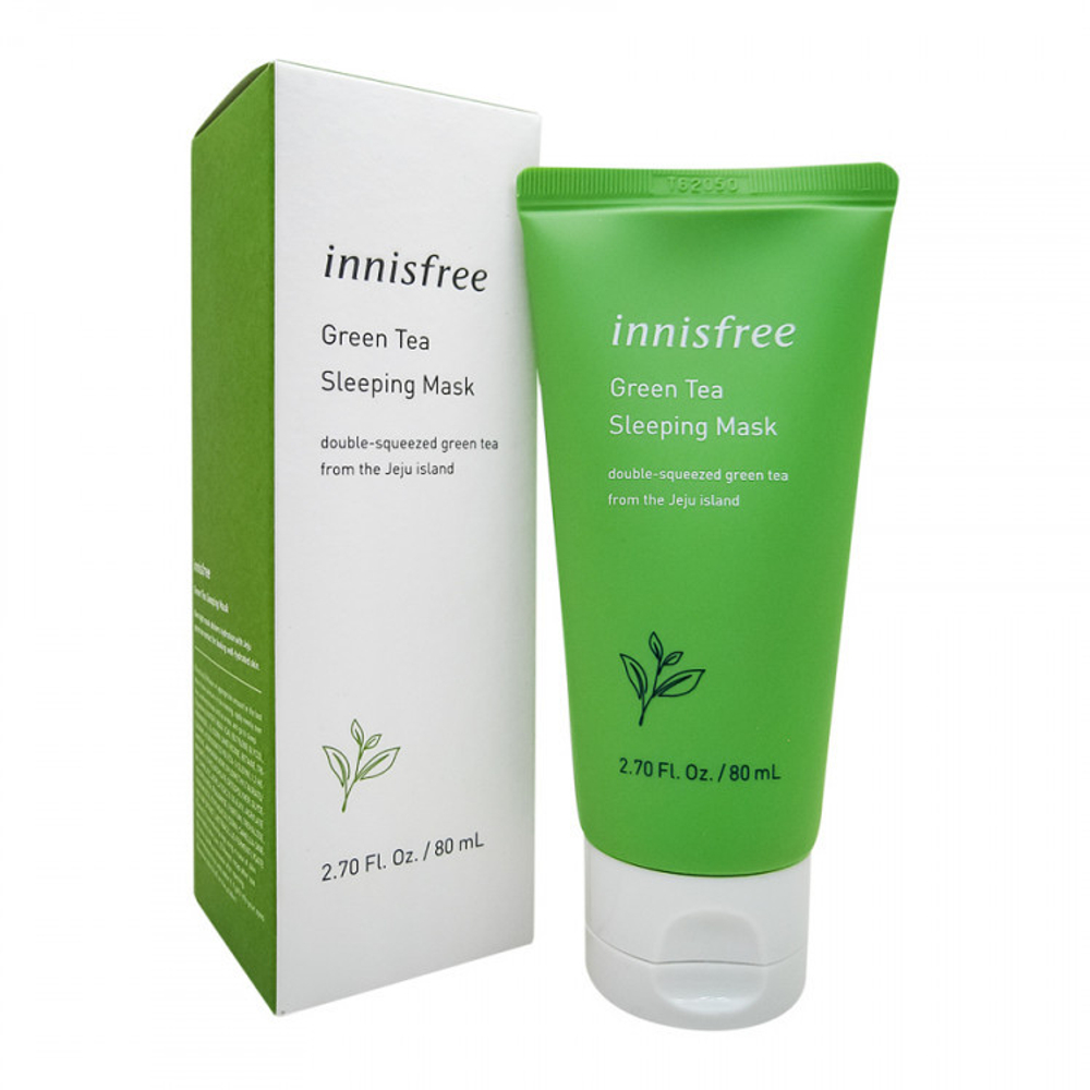 Innisfree Green Tea Sleeping Pack маска для лица ночная с зеленым чаем