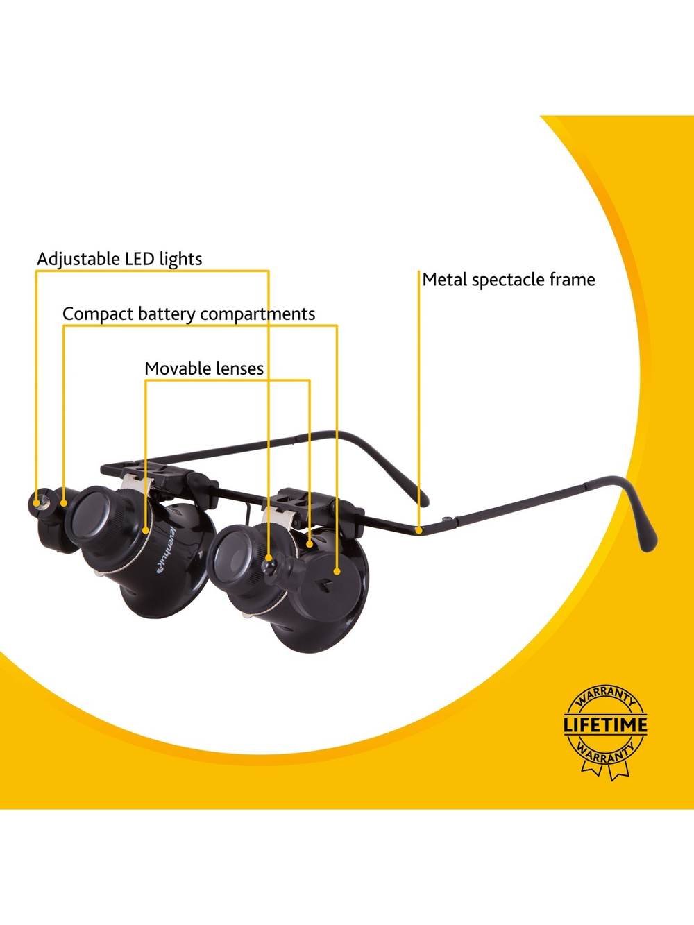 Лупа-очки Levenhuk Zeno Vizor G2