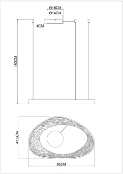 Подвесная люстра Arte Lamp