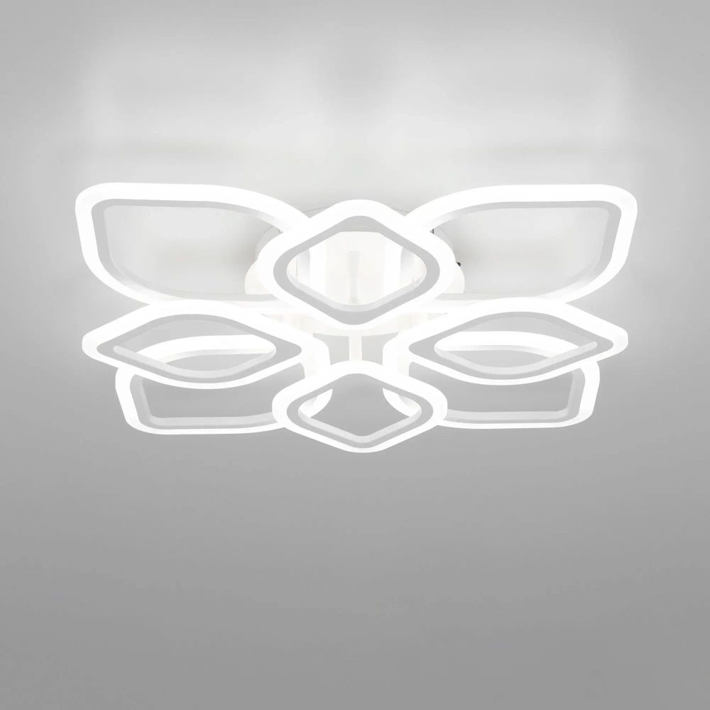 Citilux Ромби CL236180R LED Люстра с пультом Белая