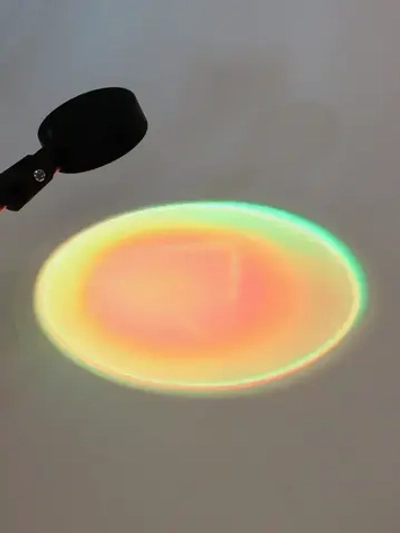 Лампа Закат с пультом, Sanset Lamp, RGB,16 Цветов, Атмосферный Ночник, Декоративный Светильник для Интерьера и Фото