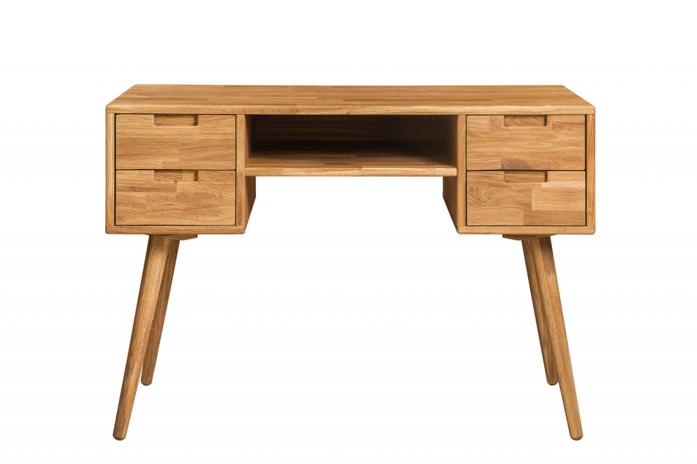 Стол письменный из массива дуба Nord-4