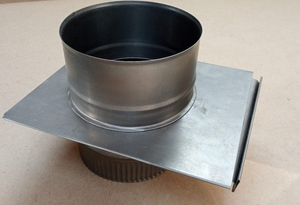 Шибер-задвижка черная 0,5мм Ø152