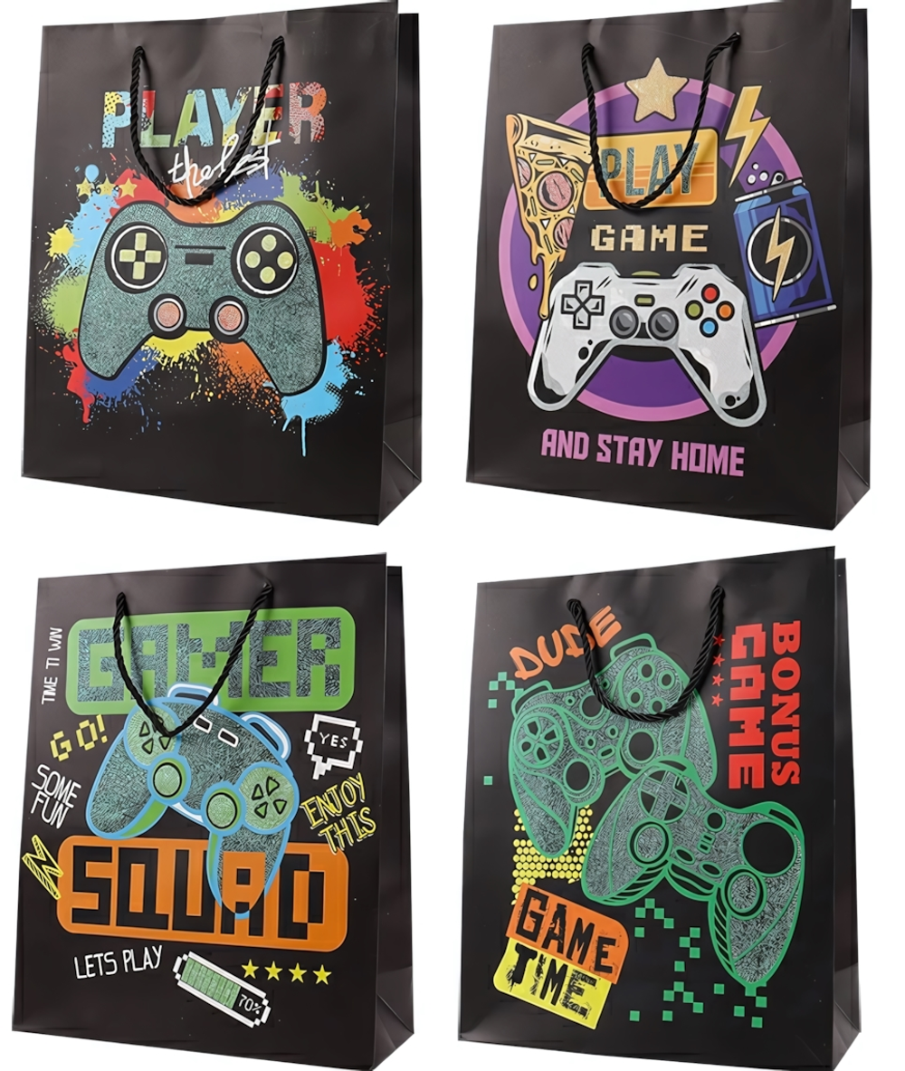 Пакет подарочный 26*32*10см. "Game" (Darvish)