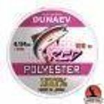 Леска Dunaev Polyester RED 0.165мм 100м