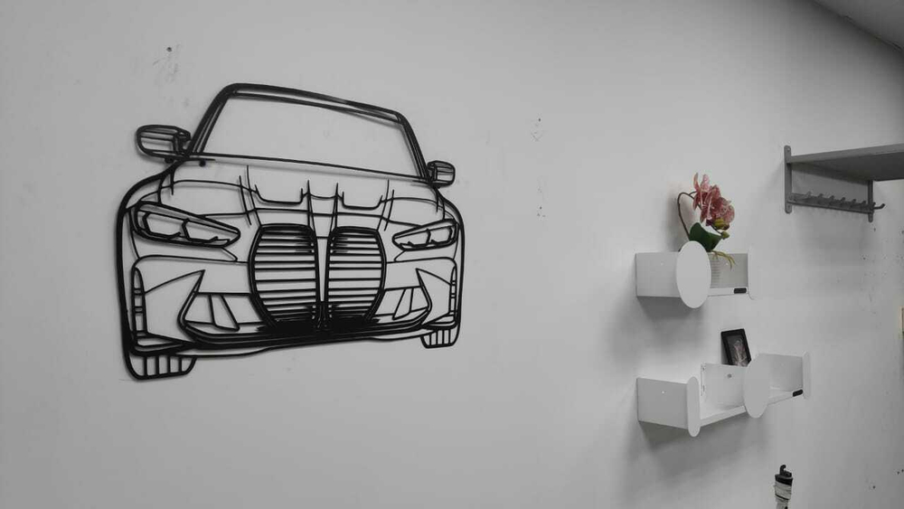 Панно автомобиль  "BMW"