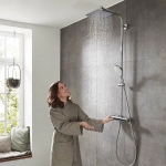Душевая система Hansgrohe Crometta E Showerpipe 240 1jet 27271000