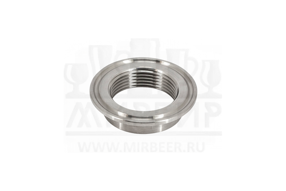 Переходник с клампа 2" на ТЭН, внут. резьба 45 мм (DN40)
