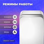 Мобильный кондиционер Midea Серия MPPD MPPDB-09HRN1-Q