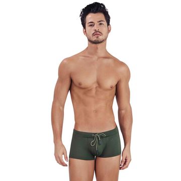 Мужские плавки зеленые Clever Moda SPELL SWIMSUIT BOXER 147610