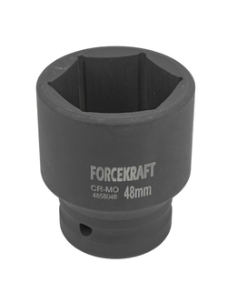 Головка ударная 1'', 48мм (6гр.) FORCEKRAFT FK-4858048