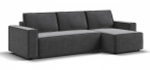 Диван Угловой Норд (Велюр Монолит серый)