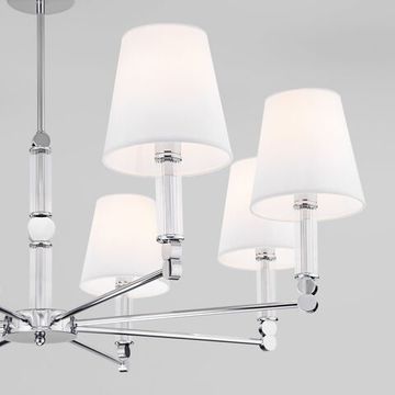 Люстра потолочная 60145/8 хром Conso Eurosvet