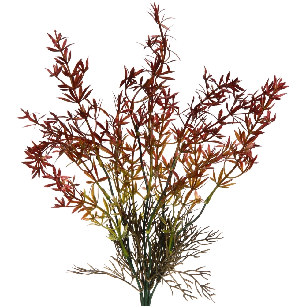 Искусственные цветы «Волшебство трав» 38см Аспарагус красный