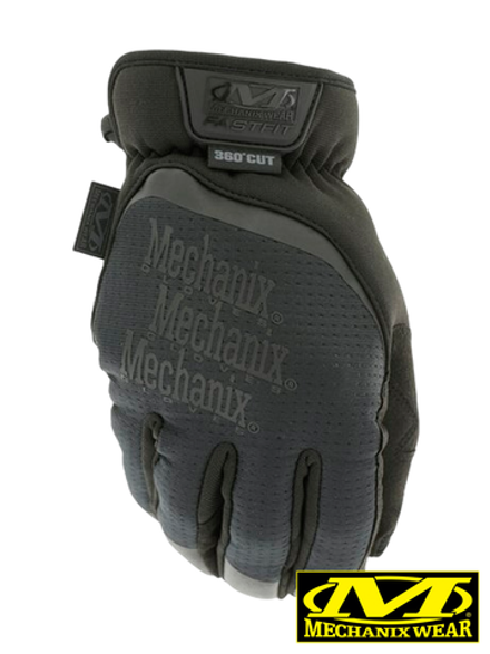 Перчатки полнопалые Mechanix FastFit D4-360 (оригинальные). Чёрный