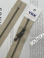 Молния YKK Металлическая двухзамковая неразъемная т3 арт 572