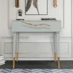 Консоль Арт Колор matte Стайл Голд Серый дым матовый