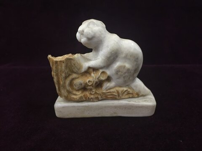 Бобёр, фигурка, из кости